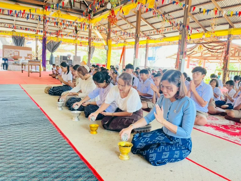 กิจกรรมทำบุญ ถวายสังฆทานและจิตอาสาทำความสะอาด เนื่องในวันมาฆบูชา ณ วัดสุทธานิวาส บ้านแป้น